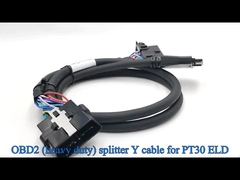 PT30 ELD OBD J1962 Splitter Y Cable para Pacific Track para Volvo ou Mack Trucks na América do Norte