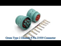 Deutsch J1939 9 Conector de pin HD16-9-1939S-P080