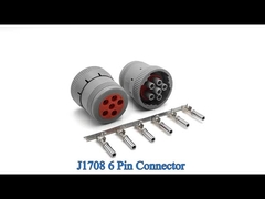 J1708 Conector feminino de 6 pines Deutsch HD16-6-12S-B010