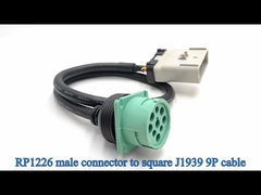 RP1226 14 Pin para verde Deutsch J1939 9Pin ELD Cable