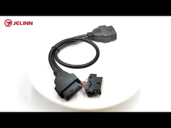 OBD 2 OBD-II Splitter Y Cable J1962 16 Pin para Renault Peugeot Fiat Dacia Carros