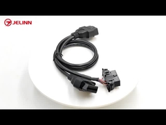 OBD 2 OBD2 Splitter Y Cable 1 macho para 2 fêmeas 16 pin conector para Hyundai Kia Chrysler Dodge Jeep