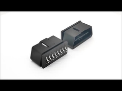 OBD 2 OBD2 16 pin J1962 Conector masculino com pinos curvos