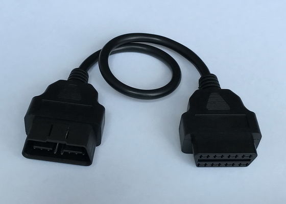 Homem 24V do Pin J1962 de OBD2 OBDII 16 à extensão fêmea em volta do cabo